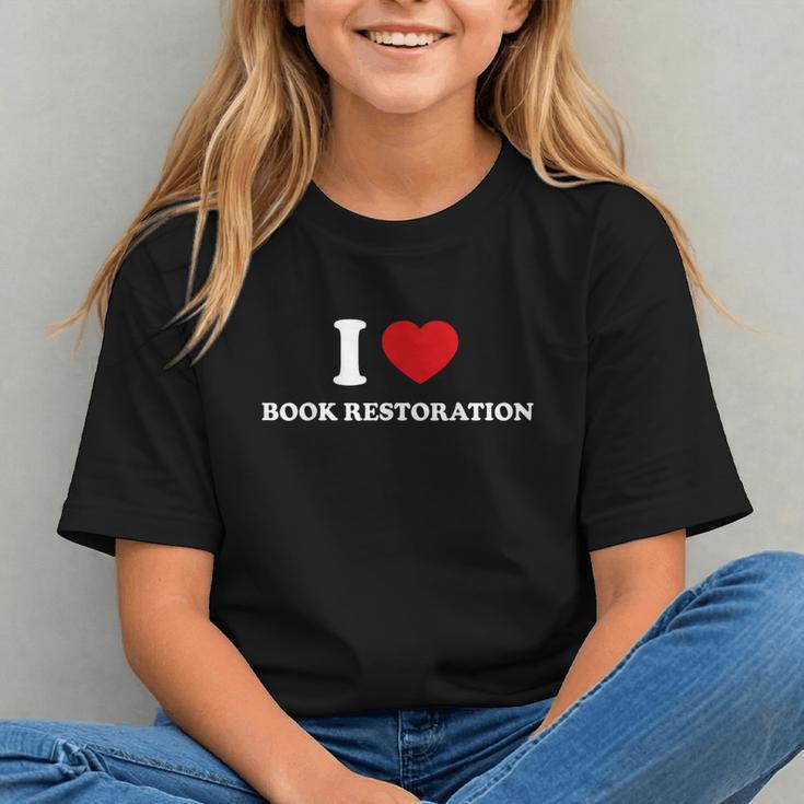 I LOVE BOOK RESTORATION Graphic Youth