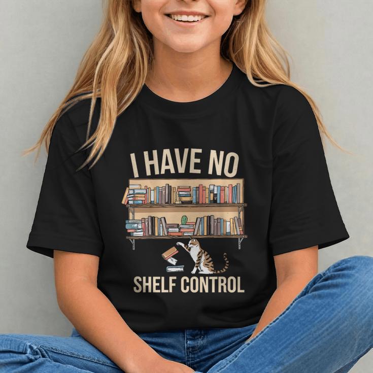 I Have No Shelf Control Book Lover Bookworms Graphic Youth