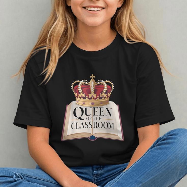 Queen Of The Classroom Appreciation Royal Crown Book Graphic Youth Queen Of The Classroom Appreciation Royal Crown Book Graphic Youth