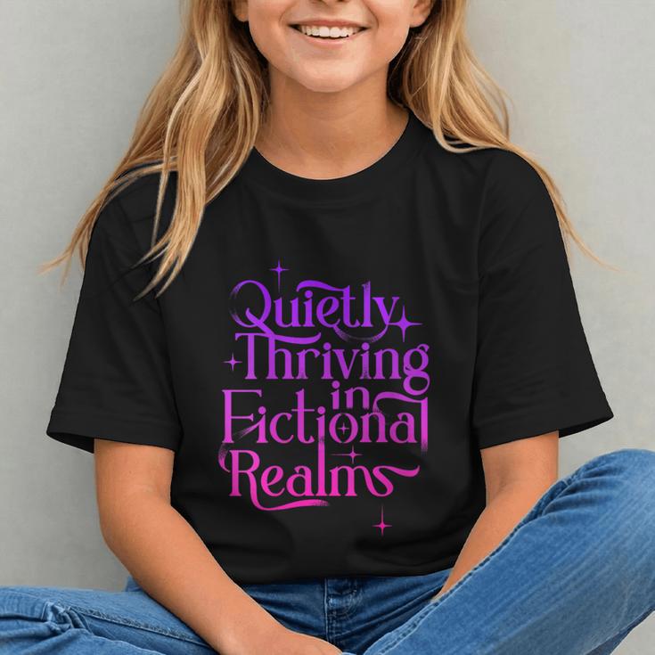 Quietly Thriving In Fictional Realms Book Lovers Graphic Youth