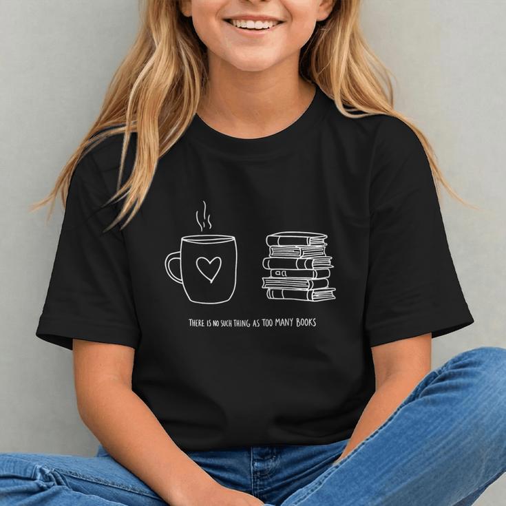 There Is No Such Thing As Too Many Books Bibliophile Graphic Youth