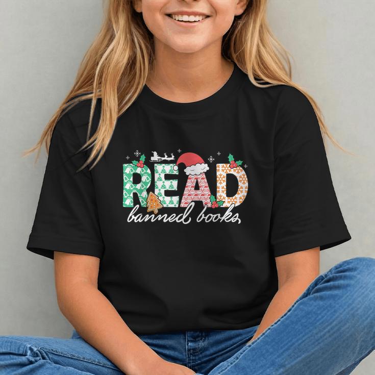 Read Banned Books Christmas Holiday Graphic Youth Read Banned Books Christmas Holiday Graphic Youth