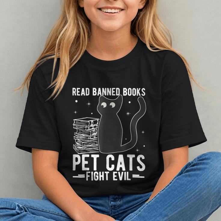 Read Banned Books Pet Cats Fight Evil Read Banned Books Graphic Youth Read Banned Books Pet Cats Fight Evil Read Banned Books Graphic Youth