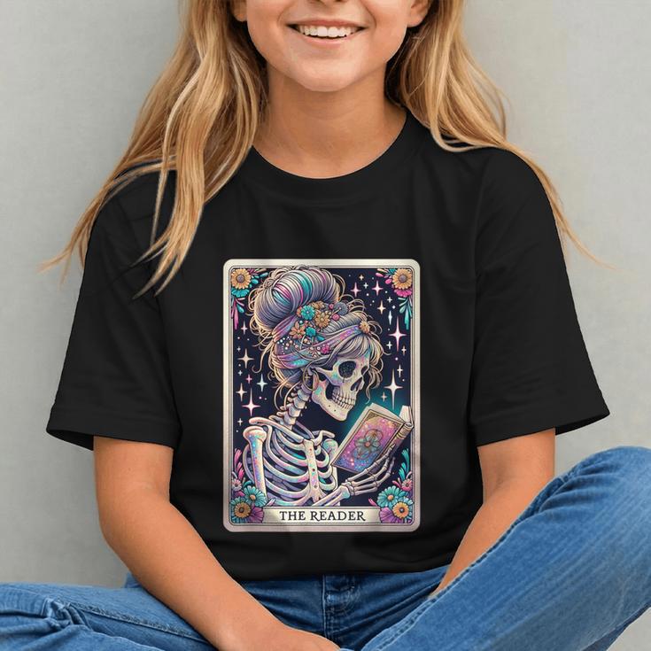 The Reader Tarot Card Women Book Lover Librarian Read Graphic Youth