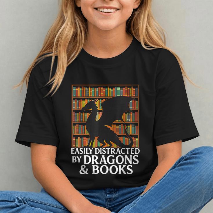 Reading Dragon Easily Distracted By Dragons And Books Graphic Youth Reading Dragon Easily Distracted By Dragons And Books Graphic Youth