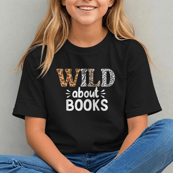 Reading Lover Wild About Books Reading Books And Bookworm Graphic Youth