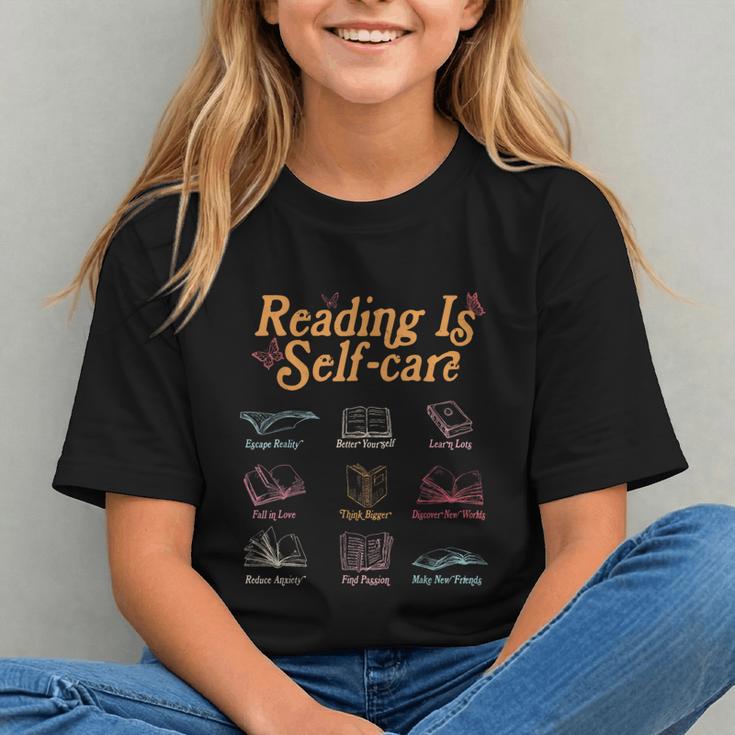 Reading Is Self Care Mental Health Read More Book Graphic Youth Reading Is Self Care Mental Health Read More Book Graphic Youth