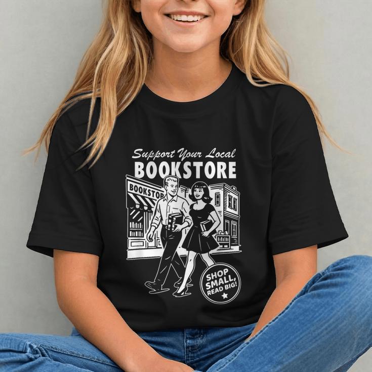 Support Your Local Bookstore Reading Book Lover Graphic Youth Support Your Local Bookstore Reading Book Lover Graphic Youth