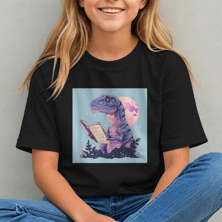 Trex Reading Book Dinosaur Graphic Youth