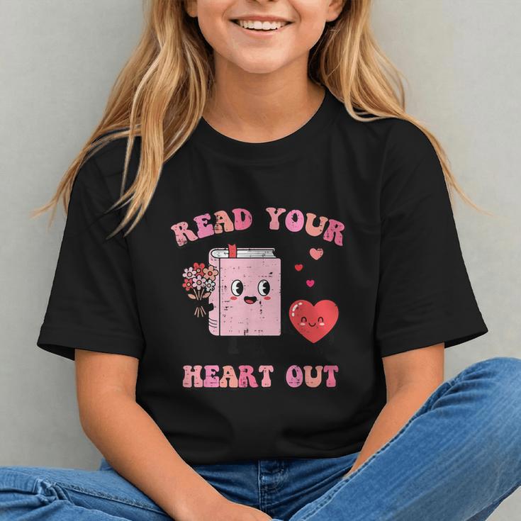 Valentines Day Book Read Your Heart Out Women Men Kids Graphic Youth Valentines Day Book Read Your Heart Out Women Men Kids Graphic Youth