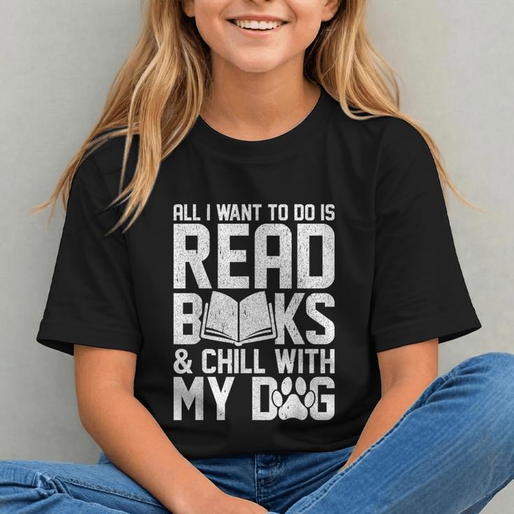 All I Want To Do Is Read Books Reading Dog Lovers Graphic Youth All I Want To Do Is Read Books Reading Dog Lovers Graphic Youth