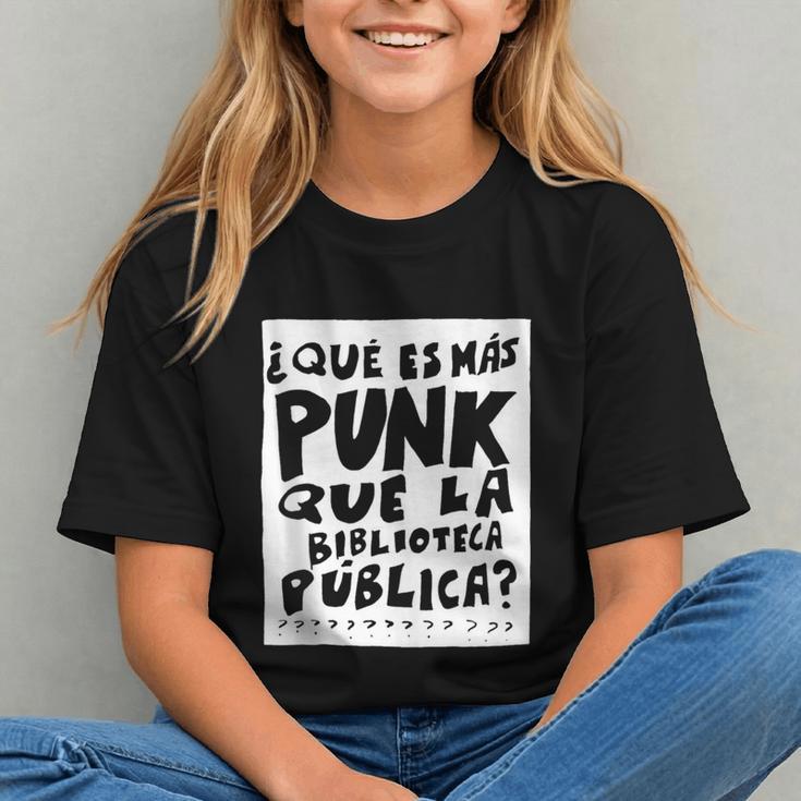 What's More Punk Than The Public Library Book Lover Graphic Youth