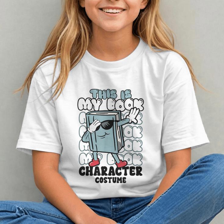 This Is My Book Character Costume Reading Book Lover Graphic Youth This Is My Book Character Costume Reading Book Lover Graphic Youth