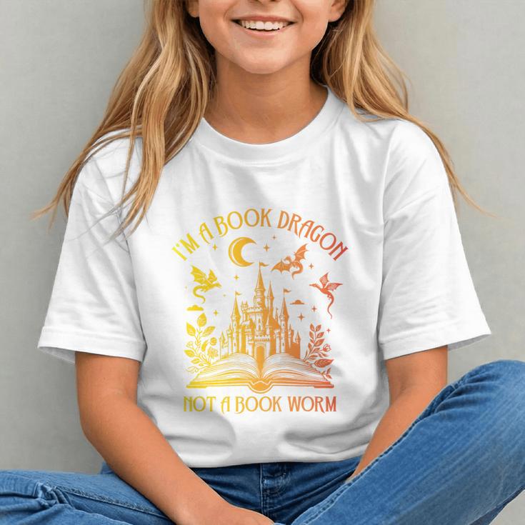 Book Dragon Not Book Worm Premium Graphic Youth Book Dragon Not Book Worm Premium Graphic Youth
