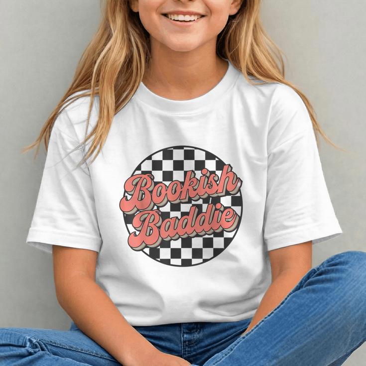 Bookish Baddie Retro Aesthetic Typography Graphic Youth