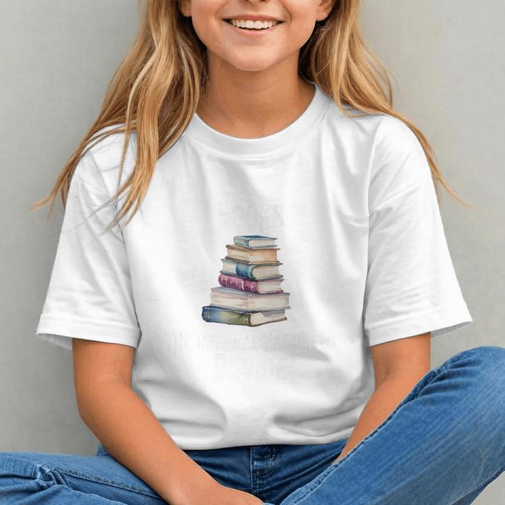 Books The Original Handheld Device Book Librarian Premium Graphic Youth