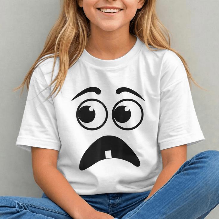 Creepy Face Carrot Halloween Book Character Costume Graphic Youth