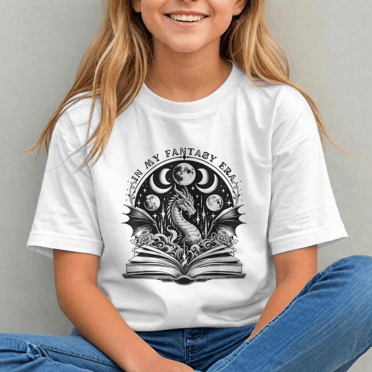 In My Fantasy Era Books Dragon & Moon Bookish Bookworm Graphic Youth In My Fantasy Era Books Dragon & Moon Bookish Bookworm Graphic Youth