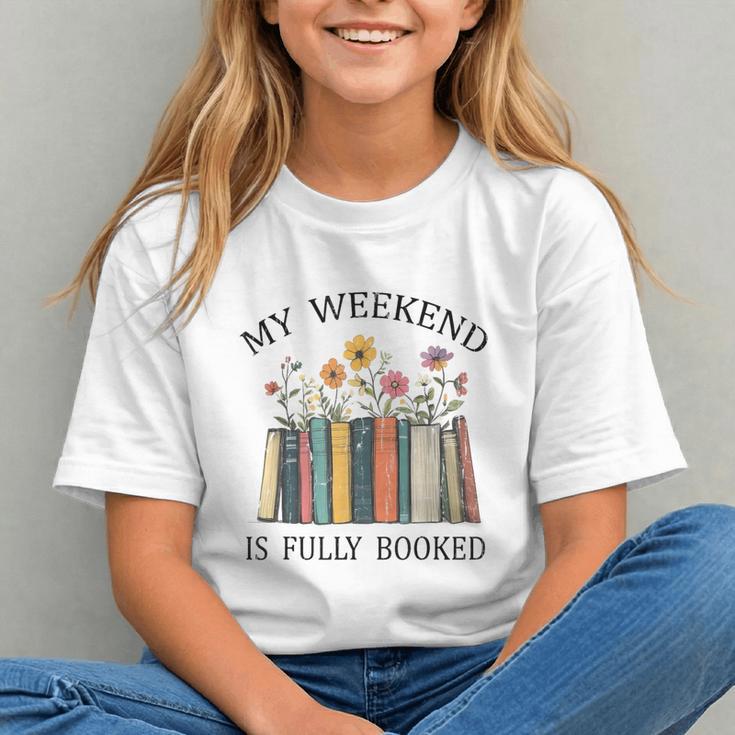 My Weekend Is Fully Booked Cozy Bookish Graphic Youth My Weekend Is Fully Booked Cozy Bookish Graphic Youth