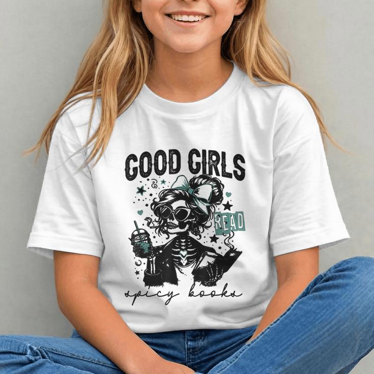 Good Girls Read Spicy Skeleton Book Club Graphic Youth