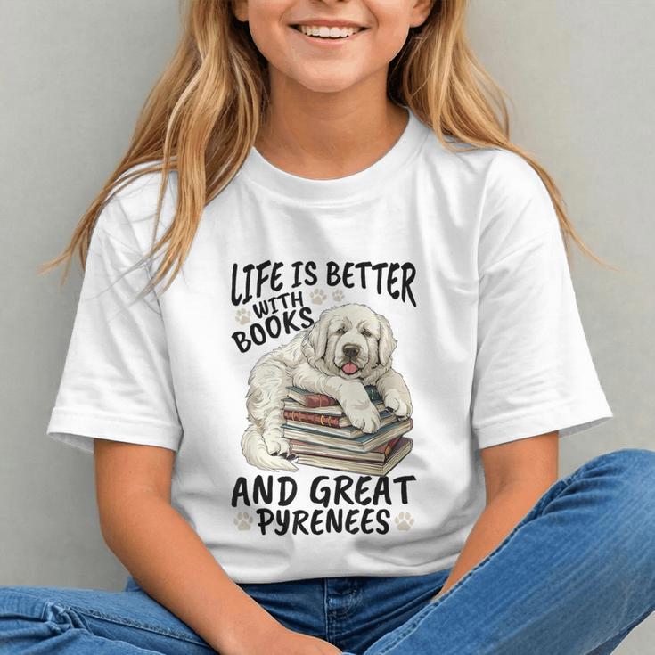 Great Pyrenees Dog Breed Life Is Better With Books And Great Graphic Youth