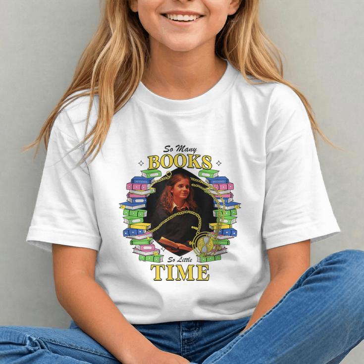 Harry Potter Hermione So Many Books So Little Time Portrait Graphic Youth Harry Potter Hermione So Many Books So Little Time Portrait Graphic Youth