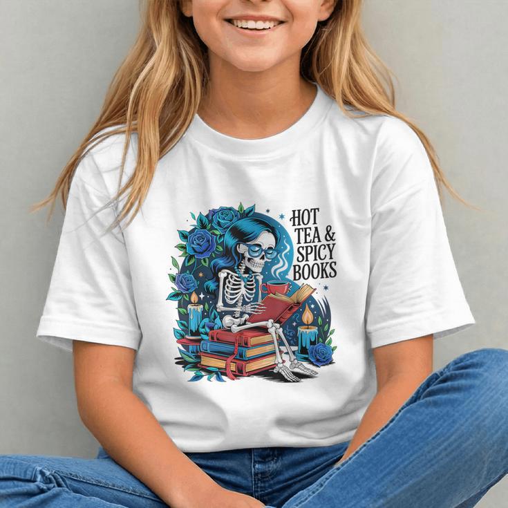 Hot Tea & Spicy Books Skeleton Reader Graphic Youth