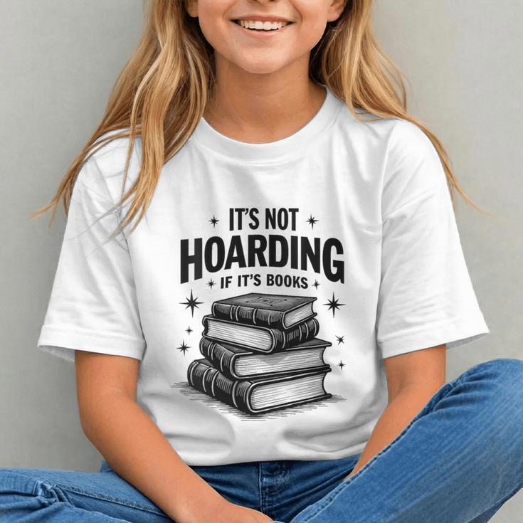 It's Not Hoarding If It's Books Book Lover Readers Graphic Youth