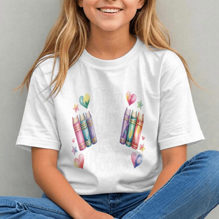 Just a Girl Who Loves Books Lover Reading Library Librarian Graphic Youth Just a Girl Who Loves Books Lover Reading Library Librarian Graphic Youth