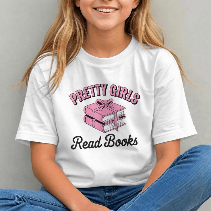 Pretty Girls Read Books Bookworm Book Lover Teacher Graphic Youth