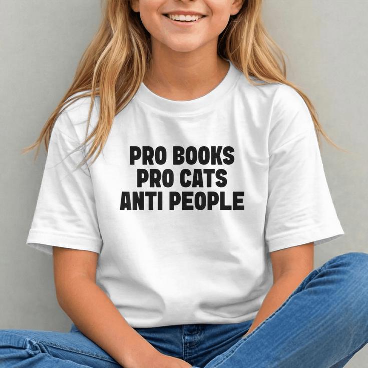 PRO Books PRO Cats Anti People Graphic Youth