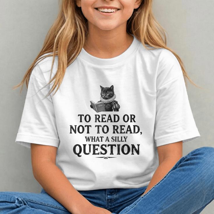 To Read Or Not To Read Book Lover Readers Bookworm Reading Graphic Youth