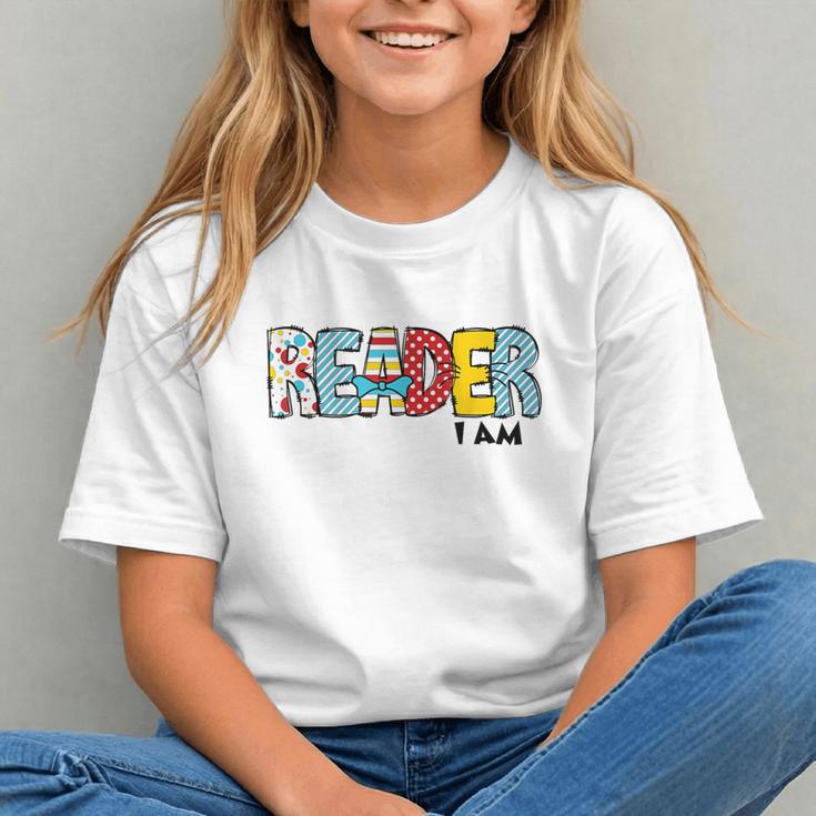 Reader I Am Bookworm Librarian I Heart Read Book Lover Graphic Youth