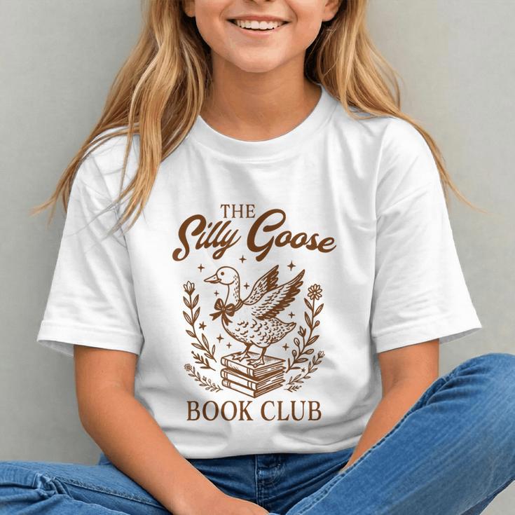 Reading Book Lover Bookish Librarian Silly Goose Book Club Graphic Youth Reading Book Lover Bookish Librarian Silly Goose Book Club Graphic Youth