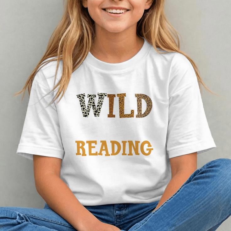 Reading Lover Apparel Wild About Reading Reading Books Graphic Youth