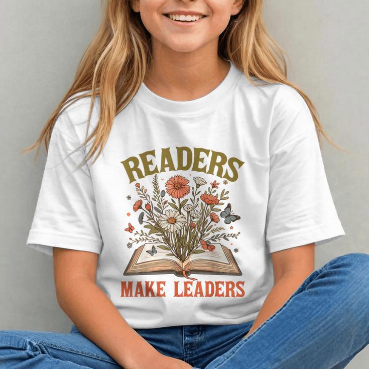 Reading Squad Book Lover Bookish Floral Readers Make Leaders Graphic Youth Reading Squad Book Lover Bookish Floral Readers Make Leaders Graphic Youth