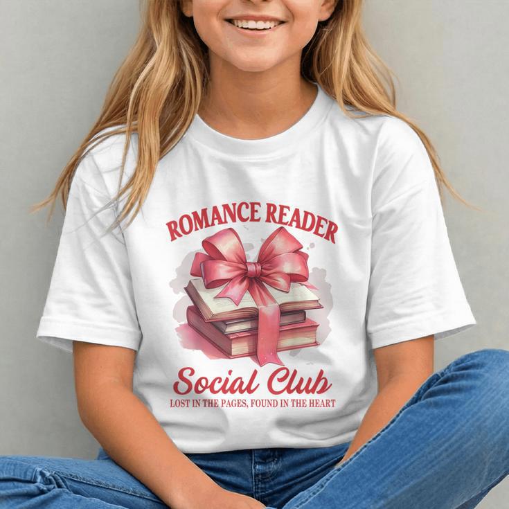 Romance Book Reading Bookish Romance Reader Social Club Graphic Youth