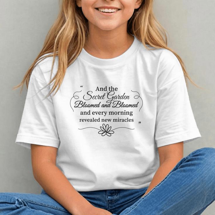 The Secret Garden Book Lover Reader Shirt Graphic Youth