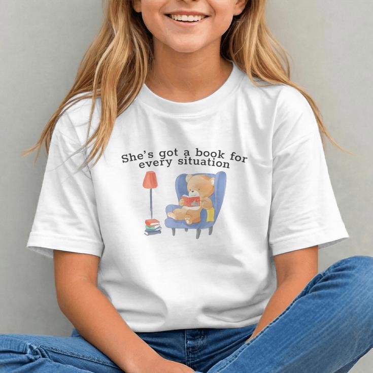 She's Got A Book For Every Situation Graphic Youth She's Got A Book For Every Situation Graphic Youth