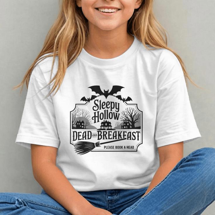 Sleepy Hollow Dead And Breakfast Please Book A Head Graphic Youth Sleepy Hollow Dead And Breakfast Please Book A Head Graphic Youth