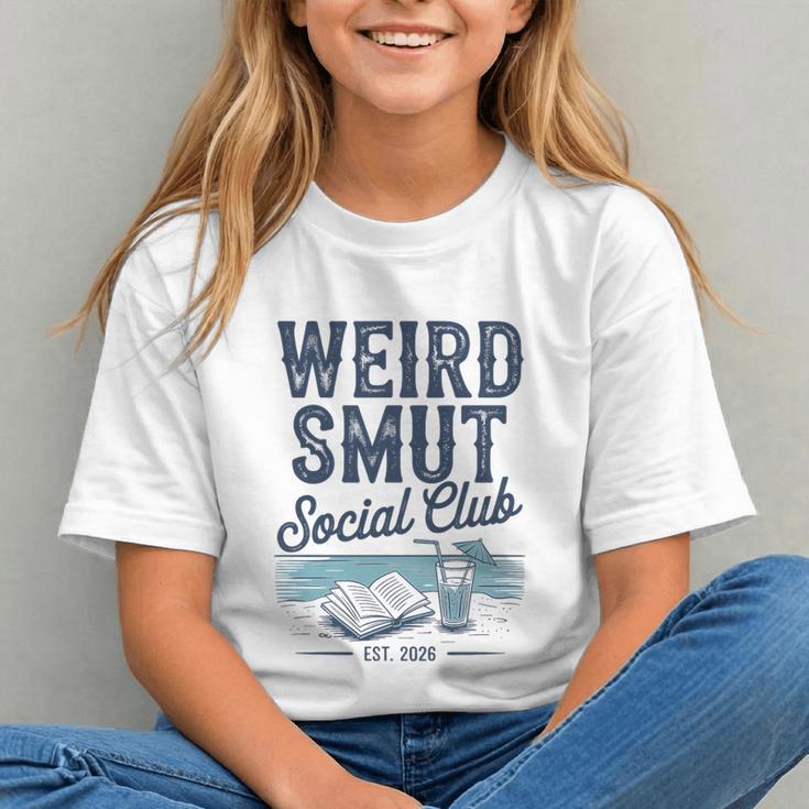 Spicy Romance Book Reader Fan Weird Smut Social Club Premium Tri-Blend Graphic Youth