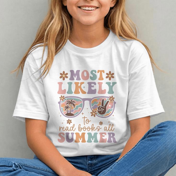 Teacher Summer Break Most Likely To Read Books All Summer Graphic Youth