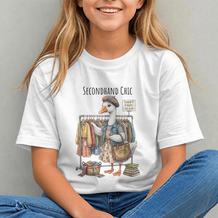 Thrifting Goose Vintage Fashion Book Lover Graphic Youth