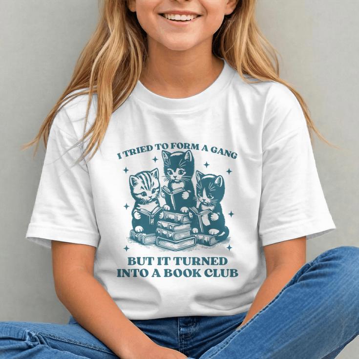 I Tried To Form A Gang Book Club Quote For Women Graphic Youth