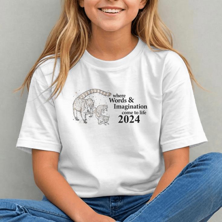 Tucson Festival Of Book TFOB 2024 Coatimundi Mascot Graphic Youth Tucson Festival Of Book TFOB 2024 Coatimundi Mascot Graphic Youth