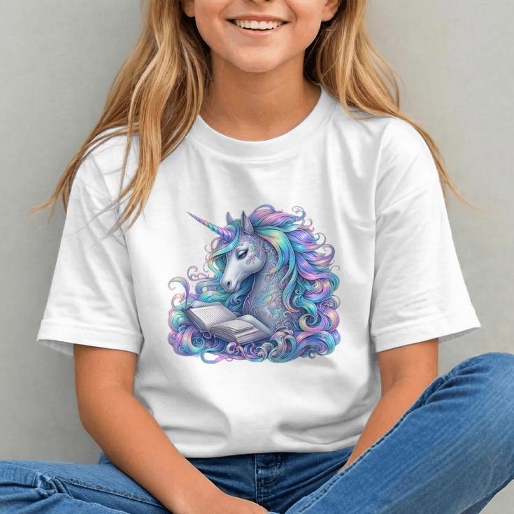 Unicorn Reading For Book Lovers Readers Graphic Youth