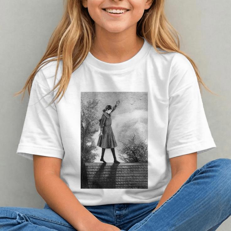 Vintage Anne Of Green Gables -Roof Scene From Book Premium Tri-Blend T-Shirt Graphic Youth Vintage Anne Of Green Gables -Roof Scene From Book Premium Tri-Blend T-Shirt Graphic Youth