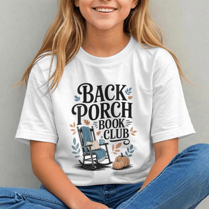 Vintage Reader Author Country Aesthetic Back Porch Book Club Graphic Youth