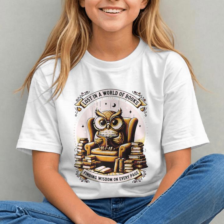 Wise Owl Reading Books Graphic Youth Wise Owl Reading Books Graphic Youth