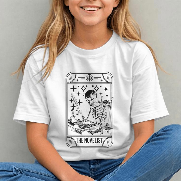 Writer Novelist Book Poetry Author Skeleton Tarot Card Graphic Youth